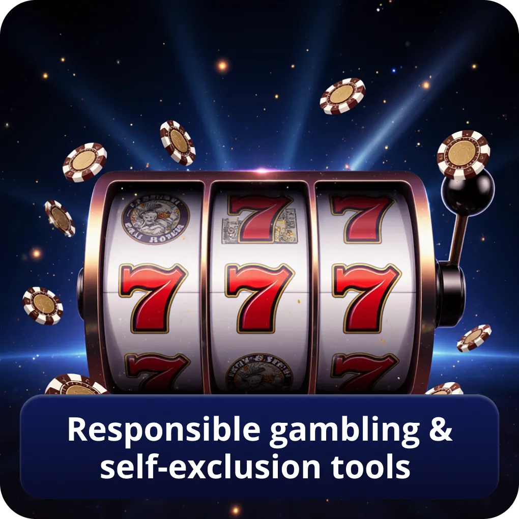Responsible gambling & self-exclusion tools